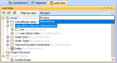 Filter by user list