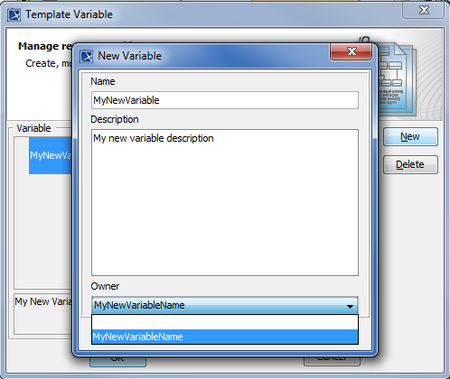 Creating a Parent Variable Creating a Parent Variable