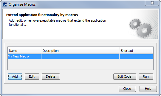 Executing Macro Executing Macro
