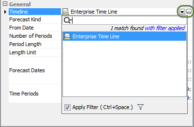 The timeline in the the SV-9 table is specified using the Time Periods dialog when selecting already existing Enterprise Time Line timeline. The timeline in the the SV-9 table is specified using the Time Periods dialog when selecting already existing Enterprise Time Line timeline.