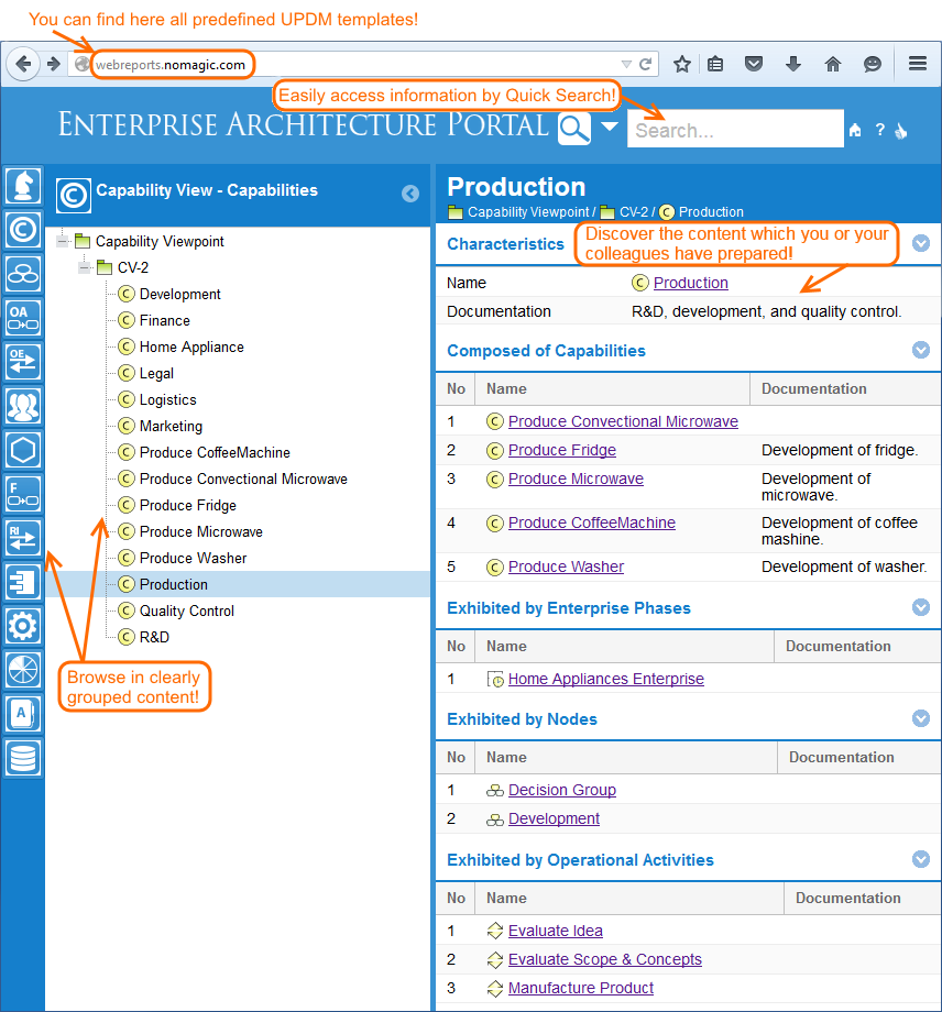 Web portal Web portal