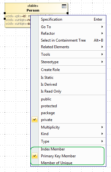 Cameo Data Modeler Plugin 2024x > Constraints > Figure 26 Quick Application of PK, Unique, and Index Markers.png