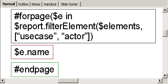 Sample of Looping with Conditional Filter
