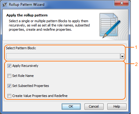 Rollup Pattern Wizard