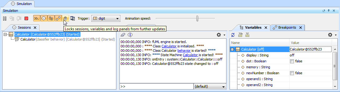 Disabling Updates In Simulation Panes - Cameo Simulation Toolkit 2024x ...