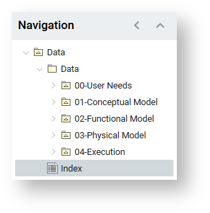 Navigation pane