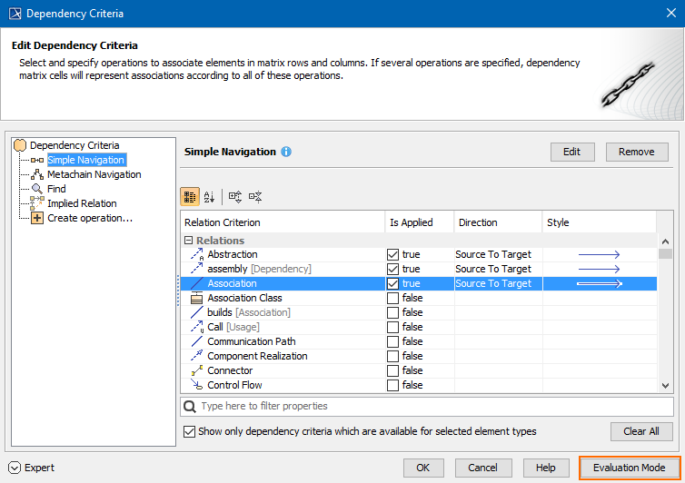 MagicDraw 19.0 LTR SP1 > Expression Evaluation > expression_evaluation_mode.png
