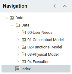 Navigation pane