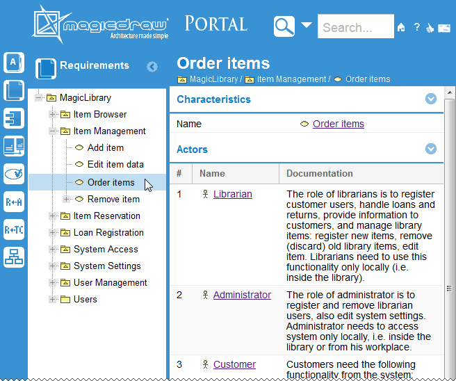 An Example of Web Portal Report - Software Engineering Portal