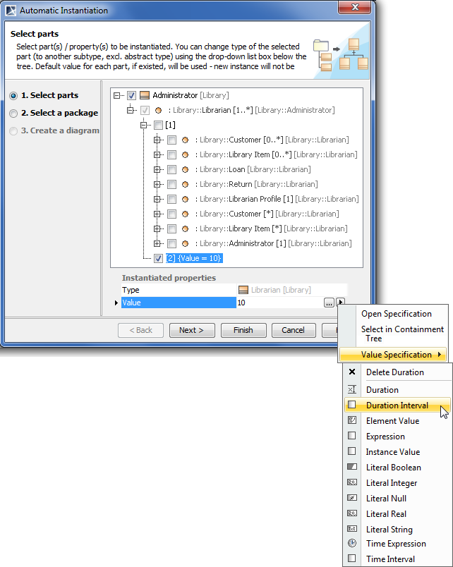MagicDraw 19.0 LTR SP3 > Working with Automatic Instantiation Wizard > value_property_specification_cell.png